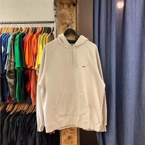 Vintage Nike Cream Pullover Hoodie